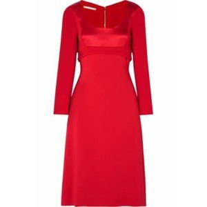 New Antonio Berardi Fire Red Dress Size IT-44, US-8